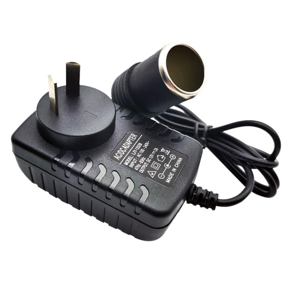 (AU Plug) Household 110-220v Ac To 12v Dc Car Cigarette Lighter Adapter Socket Converter Car Electronics