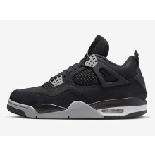 (EUR SIZE 46) Air Jordan 4 Black Canvas DH7138-006 shoes