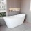AICA Bathroom Freestanding Double Ended Bath Bathtub 1700x720mm 3