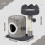 (Light Grey) 53CM Tree - Hole Design Cat Tree Tower Playing House For Hide And Sleep 9