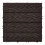 Living And Home (Dark Brown) 11Pcs Wood Grain Interlocking Deck Tiles Set 4