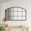Living And Home Arched Wall Mirror for Decor Modern Black Framed Wall Mirror 1