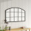 Living And Home Arched Wall Mirror for Decor Modern Black Framed Wall Mirror 2