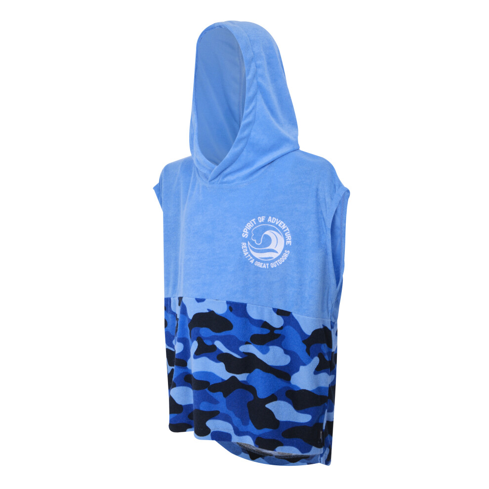 Regatta Childrens/Kids II Camo Hooded Towel