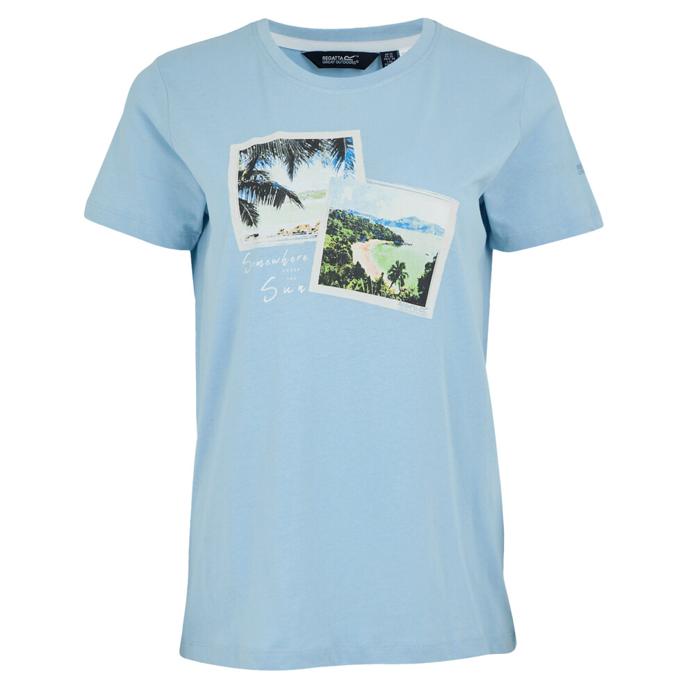 (26 UK, Chambray Blue) Regatta Womens/Ladies Filandra VX Under The Sun T-Shirt