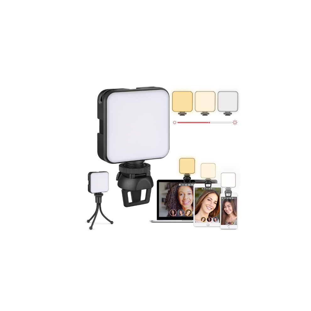 (light Clip) Square Video Conference Computer Lighting Computer Camera Fill Light Adjustabl