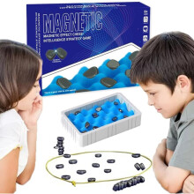 Puzzlespiel Magnetischer Effekt Schach Kunststoff Interaktives Brettspiel