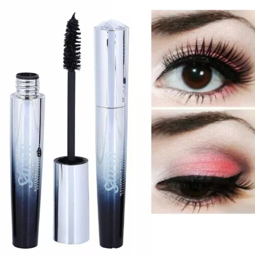 Saffron Mascara Black Waterproof Eyelash Long Lasting Stylish Make Up