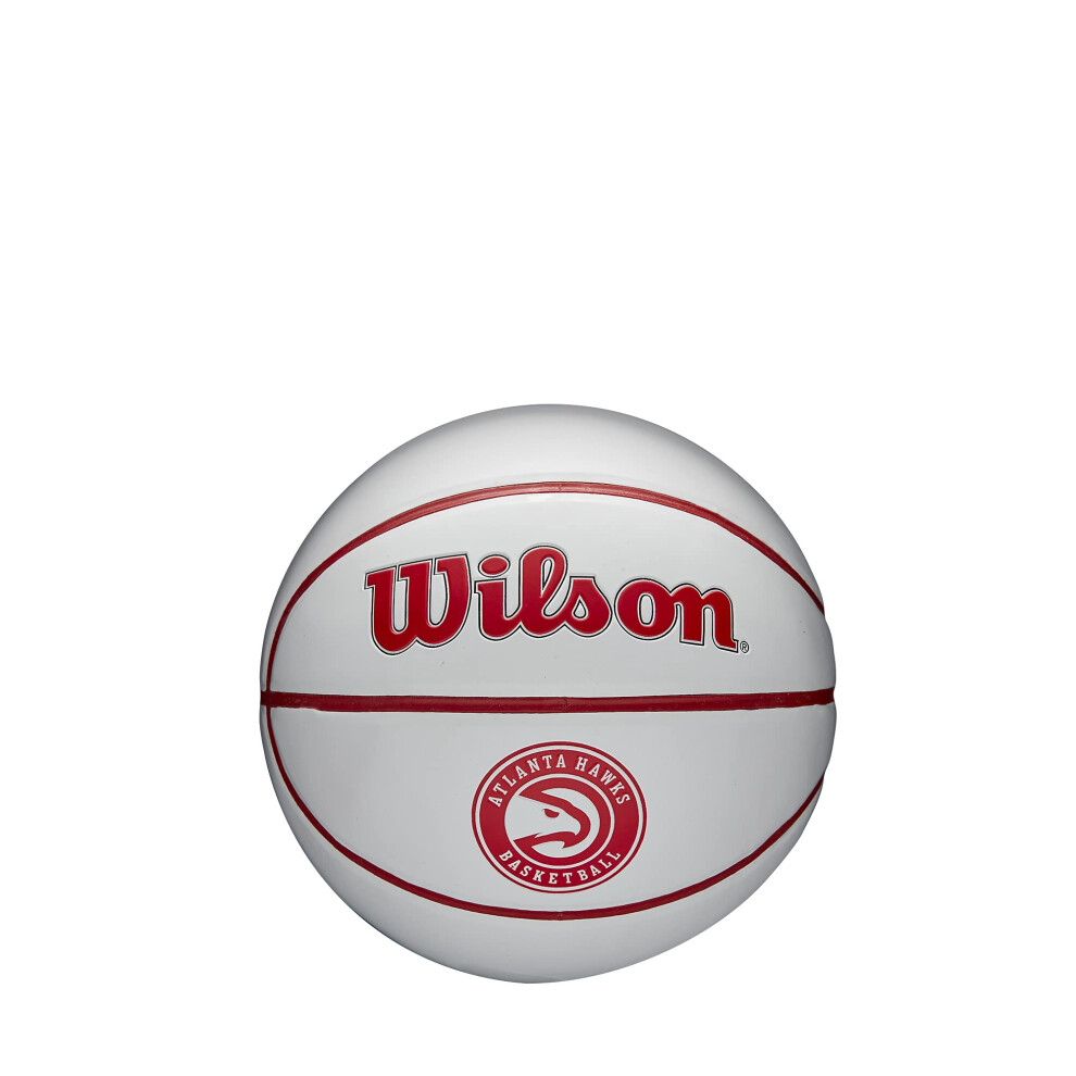 WILSON NBA Team Autograph Mini Basketball - Atlanta Hawks