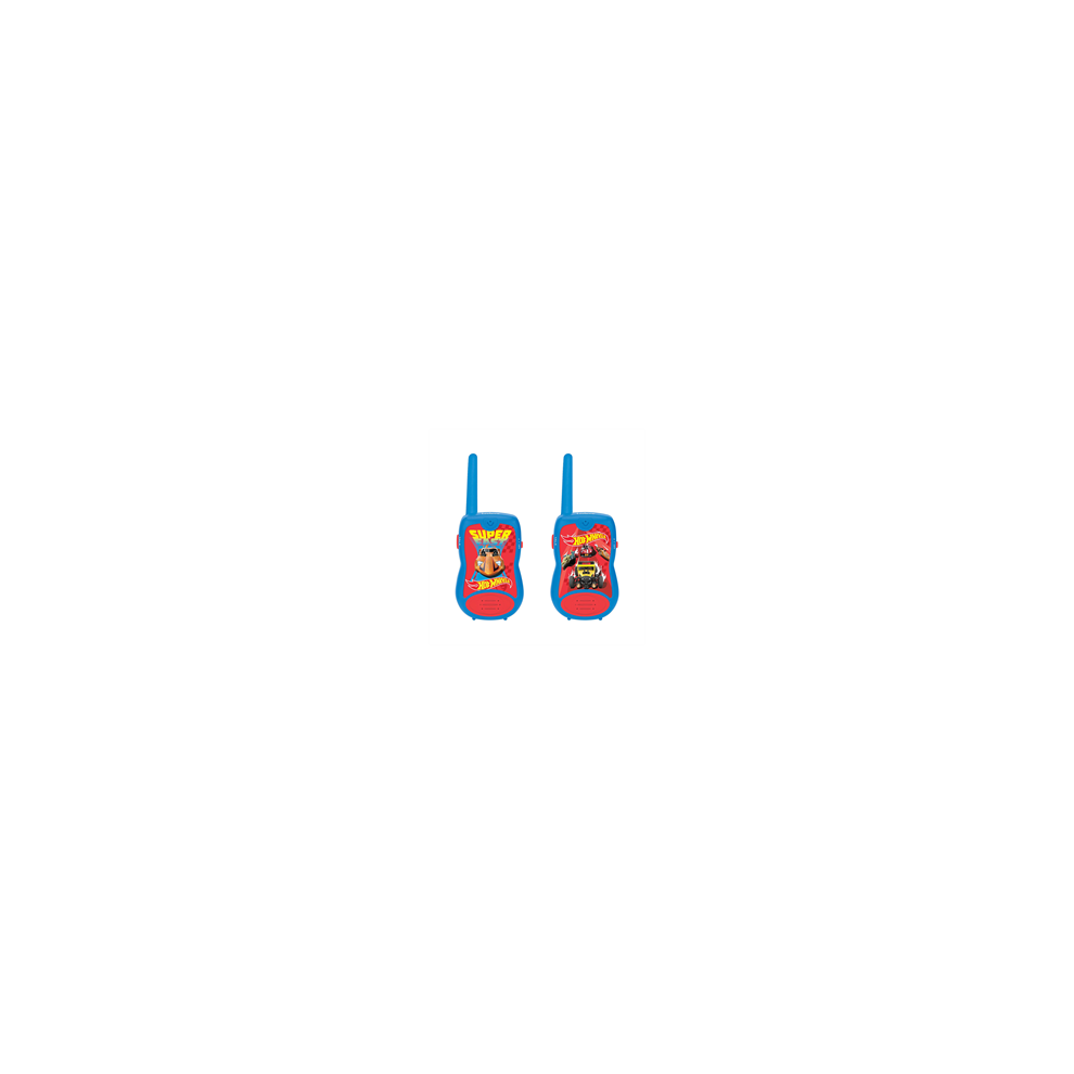 Lexibook Hot Wheels Walkie-Talkies With 200M Transmission Range Red/Blue 3380743108308