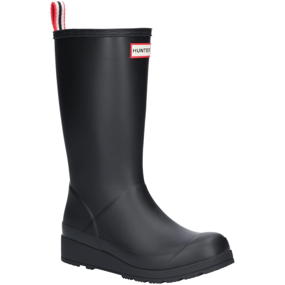 (Black, 3 (Adults')) Hunter Original Play Tall Rubber Women's Black Wellington Boots