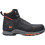 Timberland (Black, 6 (Adults')) Timberland Pro Hypercharge Work Leather Black/Orange Safety Boots 4