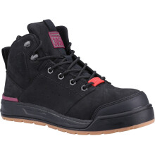 (Black, 5 (Adults')) Hard Yakka 3056 Lace Leather Women's Black Safety Boots