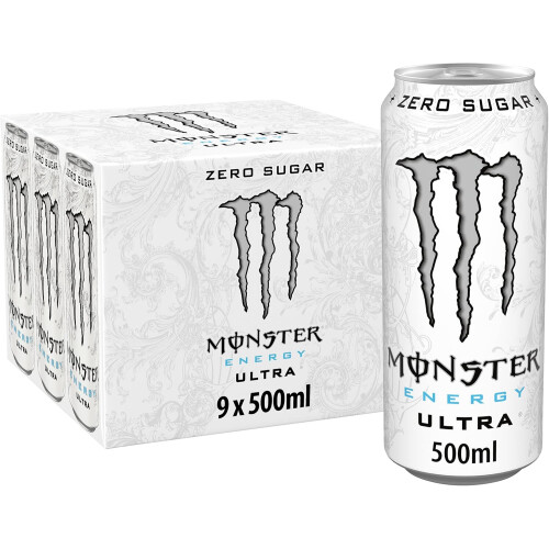 Monster Energy Monster Ultra Energy Drink 9 x 500 ml