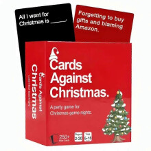 Cards Against Christmas- A Cards Game compatible with Christmas Trivia Card Game compatible with Home