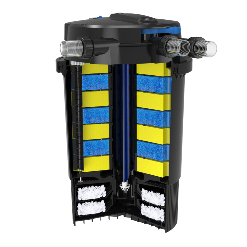 AllPondSolutions Auto Cleaning Pressurised Pond Filter UV Timer PRO-30000 1