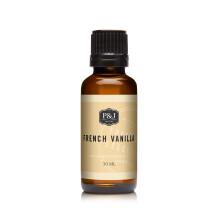 P&J Trading Fragrance Oil | Ranskalainen vaniljaljy 30 ml - Kynttiln tuoksut kynttilnvalmistukseen Freshie Tuoksut Saippuanvalmistustarvikkeet Dif