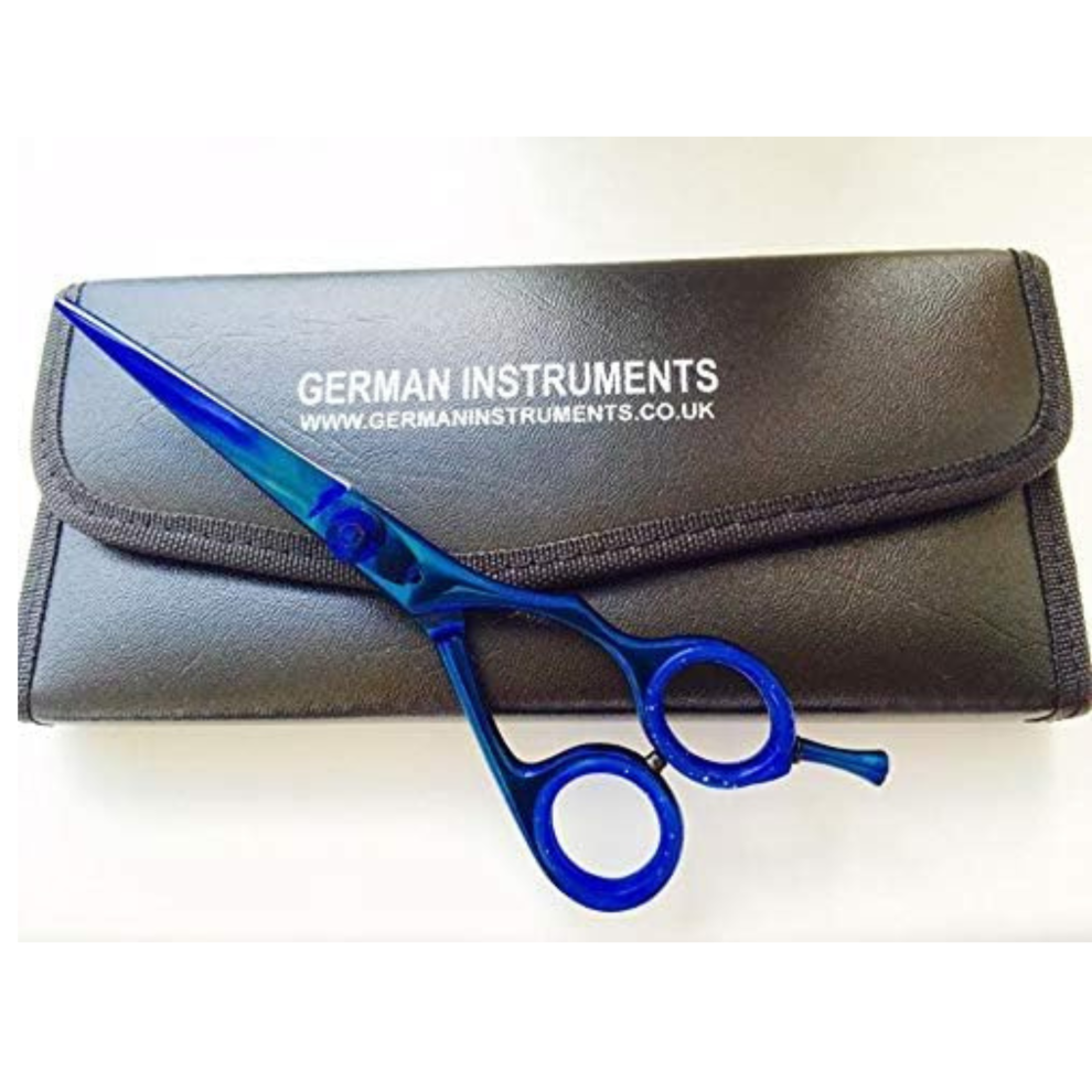 Asm Instruments Professional Hair Cutting Scissors 5.5" Razor-Sharp Shears - Stainless Steel Barber Hairdressing Scissor