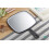 Hand Mirror, Extra Large Black Handheld Mirror with Handle 4