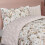 (Single) Reversible Elegant Blooms Duvet Cover Set - Blush 8