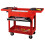 (Red/Black) Tool Cart Workstation Tool Storage Chest Trolley Tool Chest Rolling Tool Box 4