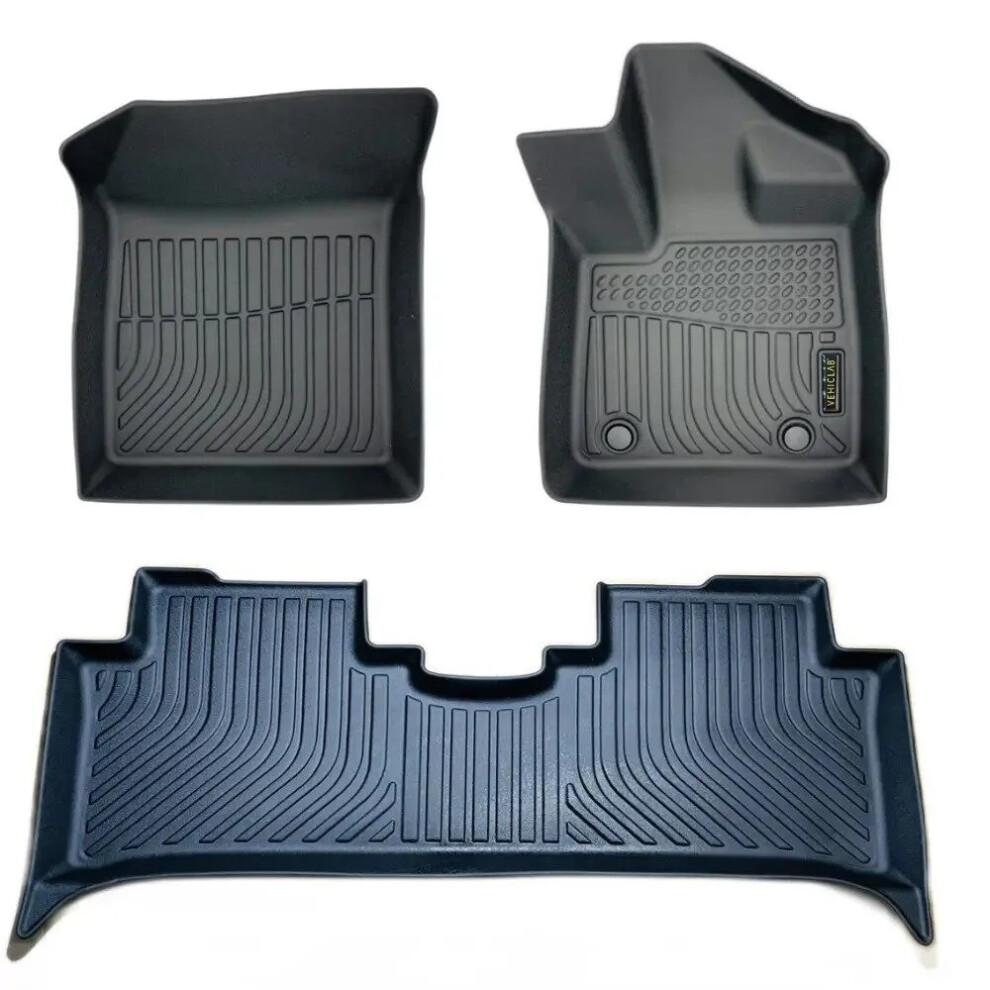 Byd Atto 3 (Ev) 2023+ All Weather 3D/5D Moulded Tpe Car Mats Rhd 659359486944