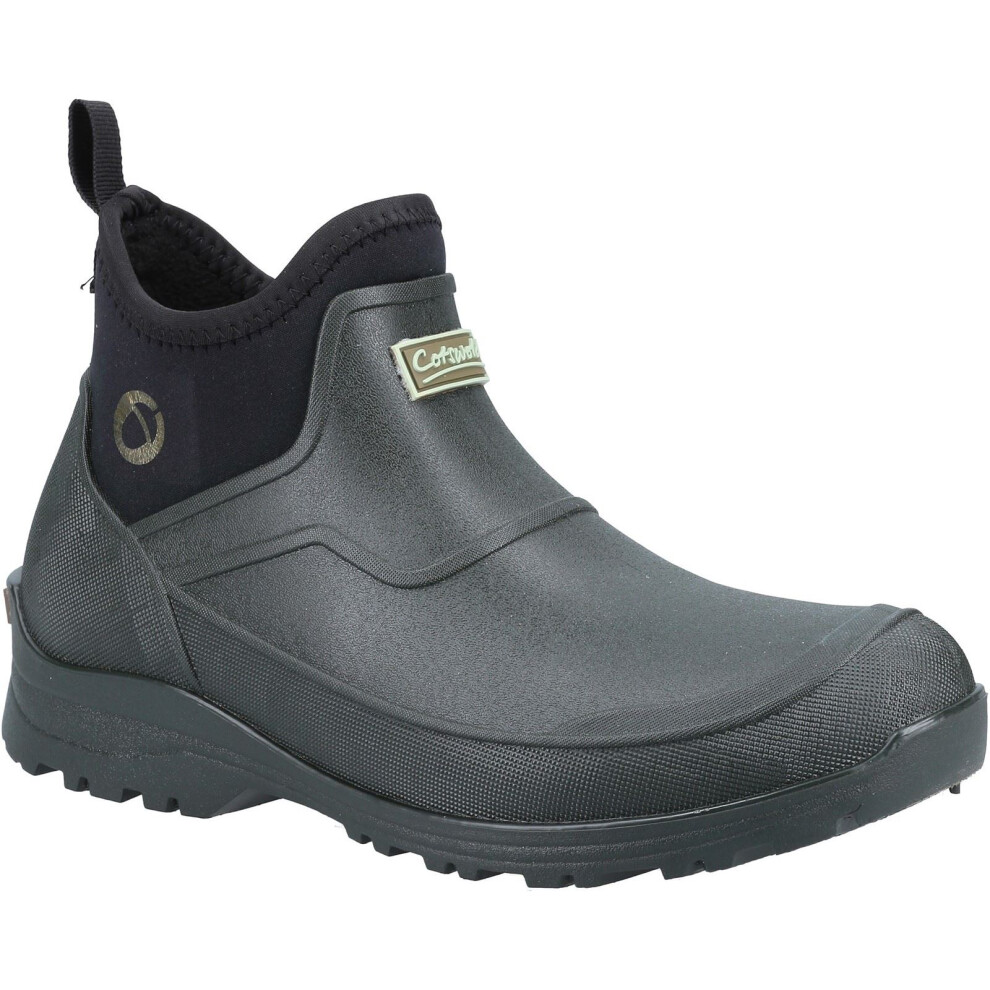 (Green, 9 (Adults')) Cotswold Coleford PVC+Neoprene Green Wellington Boots