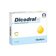 Dicodral 60 Oral Rehydration Solution Electrolyte Solution for Rehydration & Hydration Support - 12's