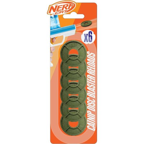 Nerf Nerf Cat Foam Catnip Discs Cat Toy