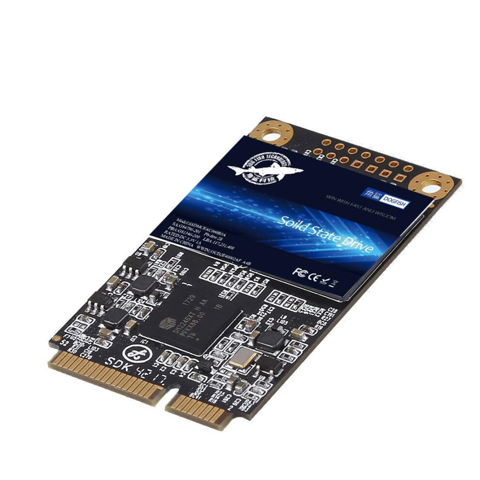 Ssd Msata 64Gb Dogfish Internal Solid State Drive High Performance Hard Drive For Desktop Laptop Sata Iii 6Gb/S Includes Ssd 32Gb 60Gb 64Gb 791259218208