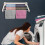Wall Mounted 70cm Airer Towel Drying Rack Extendable Fold Clothes Dryer UK 5