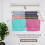 Wall Mounted 70cm Airer Towel Drying Rack Extendable Fold Clothes Dryer UK 8