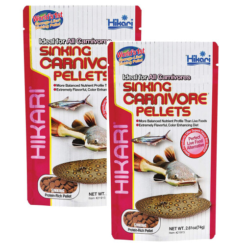 Hikari Hikari Sinking Carnivore Pellets - 74g 2 Pack