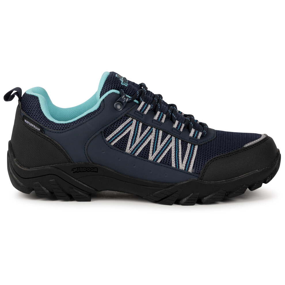 (5, Navy) Trespass Womens Trainers Waterproof Aoife