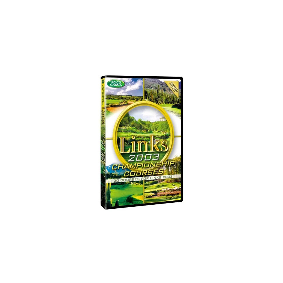 Links 2003 Championship Courses (Expansion Pack) PC CD-Rom