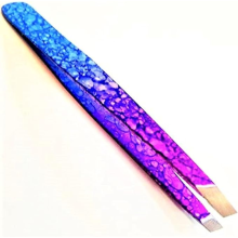 Eyebrow Slanted Tweezer - Professional Stainless Steel Precision Beauty Plucker for Women