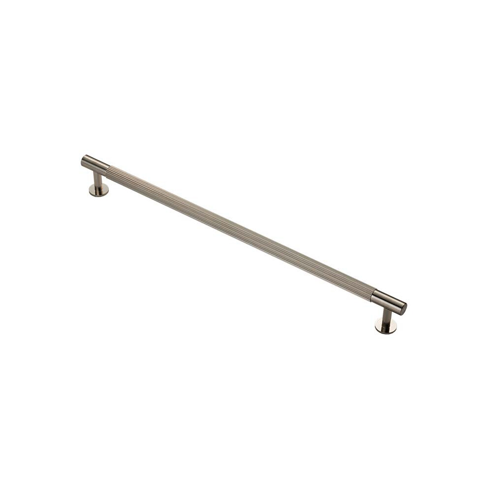 (320Mm Handle) Satin Nickel Reeded Cabinet Knob 18Mm 320Mm Handle 5056767302579