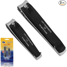 Toe Nail Clippers for Thick Nails, Heavy-Duty Stainless Steel Nail Clippers Set with Ergonomic Sharp Design for Fingernails & Toenails
