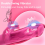 Rabbit Vibrator - 7 Modes Rechargeable G-Spot & Clitoral Stimulator 2