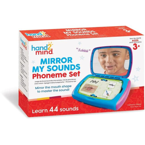 Learning Resources Learning Resources LRN94475 Mirror My Sounds Phoneme Set - Multi Color