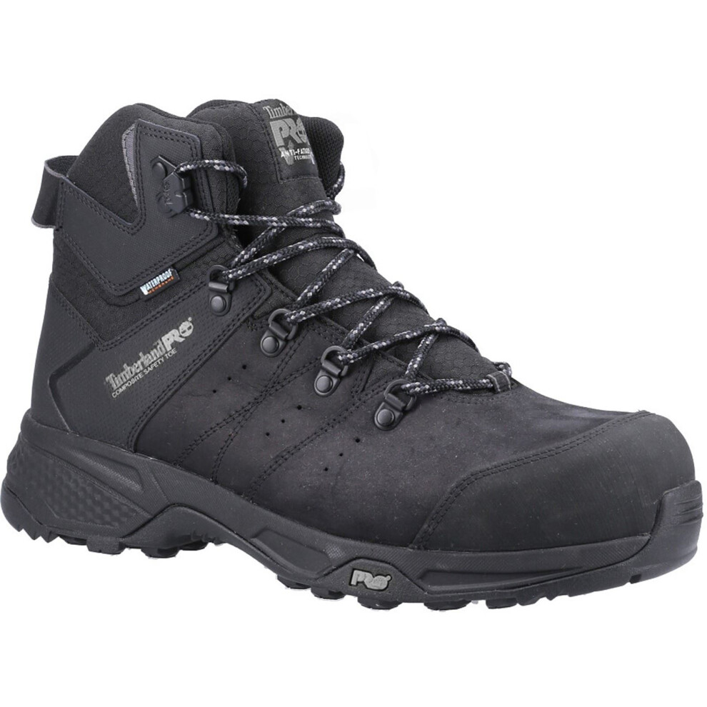 (Black, 6 (Adults')) Timberland Pro Switchback Leather Black Safety Boots