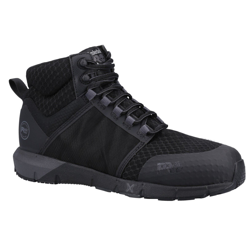 (Black, 6 (Adults')) Timberland Pro Radius Textile Black Safety Boots