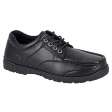 (UK Size 10) Route 21 MONTY M1881A Men's Smart Work Office School Formal Casual Boat Shoes