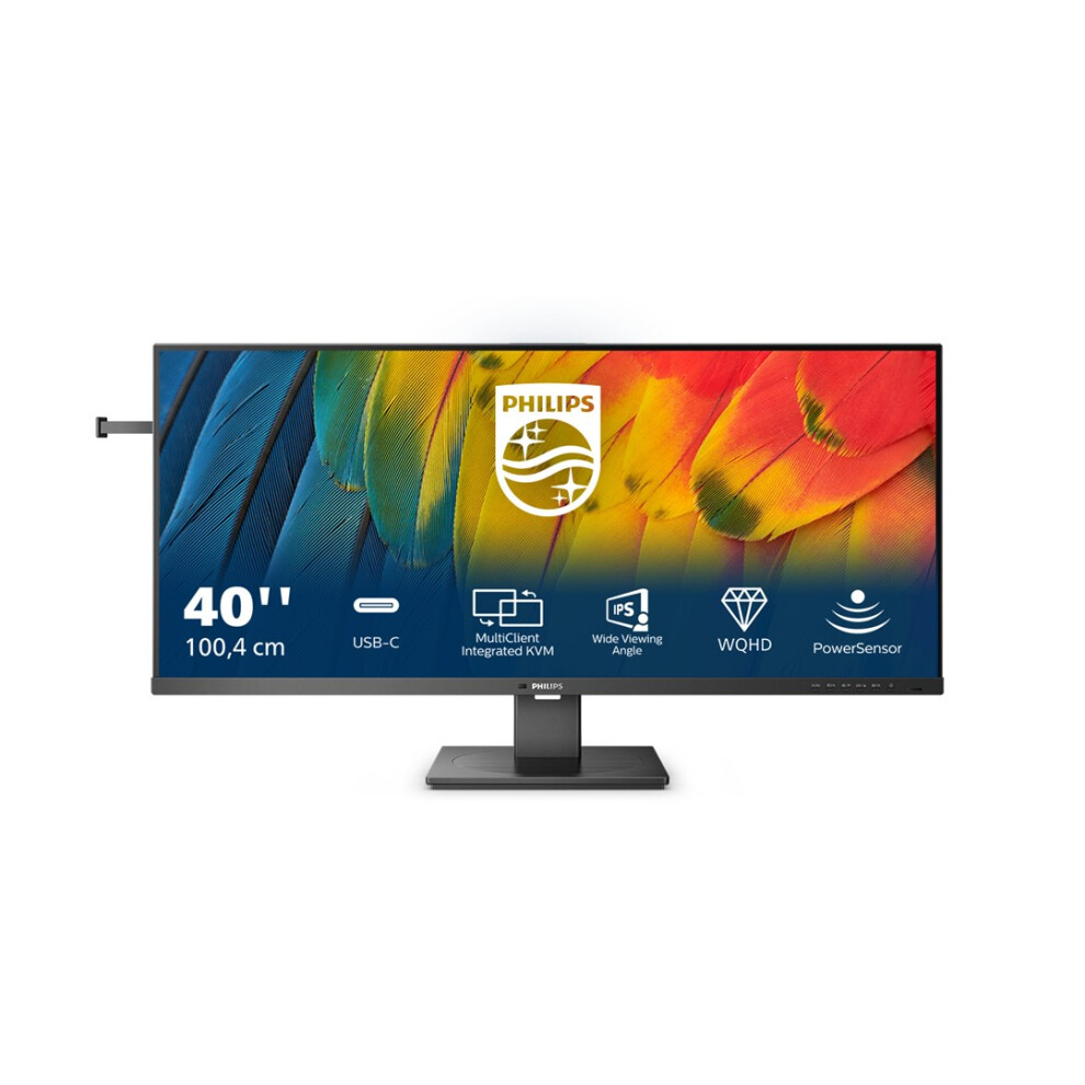 Philips 5000 Series 40B1u5600/00 Computer Monitor 101.6 Cm (40") 3440 X 1440 Pixels Wide Quad Hd Lcd Black
