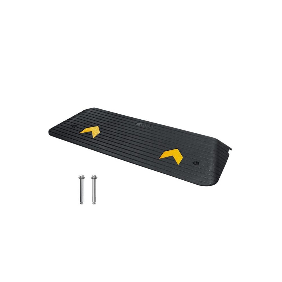 Vevor Xblypdgb1437x2obgv0 33069 Lbs 2 In. Rise Rubber Threshold Ramp