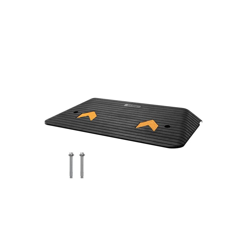 Vevor XBLYPDGB1355XZ76IV0 3 in. Rise Door Ramp with 1 Channel