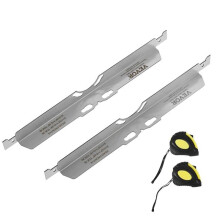 Vevor CLDWJJBXG0WZJ67CWV0 Wheel Alignment Tool, Toe Alignment Toe Plates - Stainless Steel Wheel Alignment Tool Plate - Pack of 2