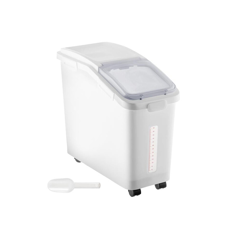 Vevor SLMTBDDWC50LYW8LNV0 11.4 gal Ingredient Storage Bin, White
