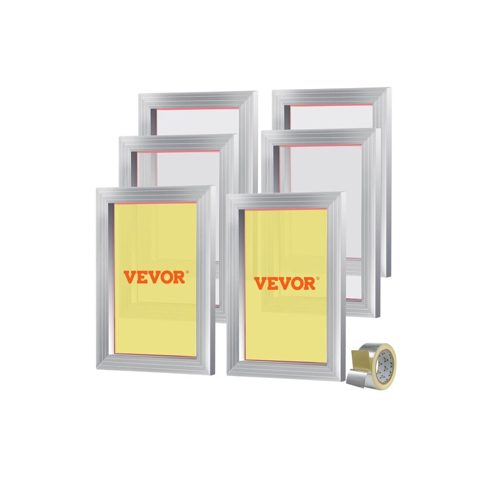 Vevor SYKJD61561014ONC9V0 10 x 14 in. Screen Printing Kit - 6 Piece