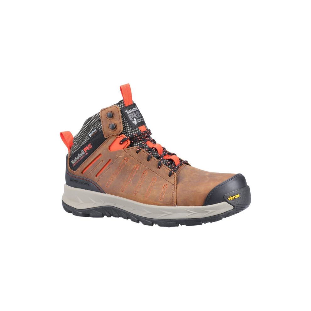 (Brown, 10 (Adults')) Timberland Pro Trailwind Leather Brown Safety Boots